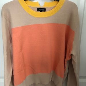 Color block sweater